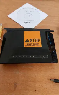 مودم روتر  adsl d-link 2740u در حد آک