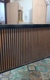 کابینت جلوی اوپن.هم میز بار