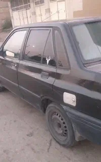 پراید شاسی سالم عقب جلو