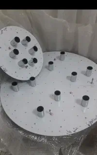 فروش دوعدد لوستر به همراه سه شاخه آشپزخانه