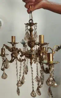 فروش لوستر برنز