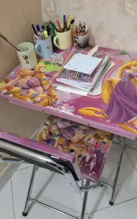 میز تحریر کودک راپونزل