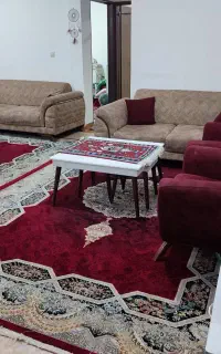 مبل با کیفیت+ رو مبلی طوسی