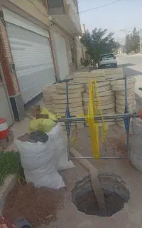 چاه کن چاه فاضلاب چاه آب کرمان واطراف