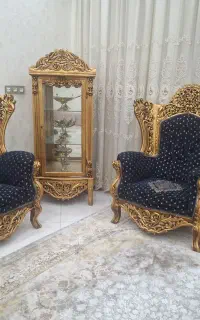 مبل سلطنتی ۹ نفره. همرا با بوفه