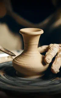 کافه سفال ، پاتوق آدم‌های خلاق ( سفالگری شمیرانات)