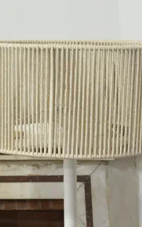 ست لوستر مکرومه و آباژور مکرومه چراغ خواب