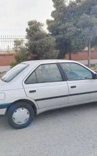 پژو 405 مدل 89 رنگ نقره ای