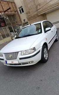 سمند Ef7 استثنایی کم کارکرد درحد صفر خشک