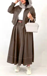 ست دو تیکه کت و دامن