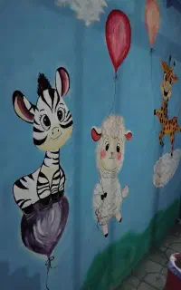نقاشی ساختمان و پتینه