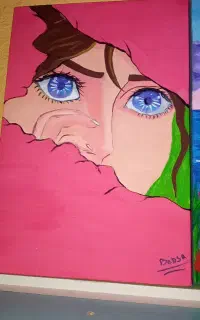 نقاشی روی بوم