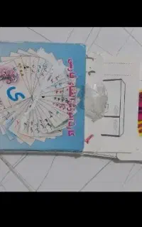 کارت‌های اموزشی حروف فارسی والفبا کلاس اول ابتدایی