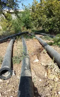 لوله پلی اتیلن فشار قوی 8 اینچ 12 متر
