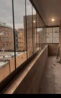 شیشه تاشو وریلی بالکن وآلاچیق باشرایط پرداخت راحت