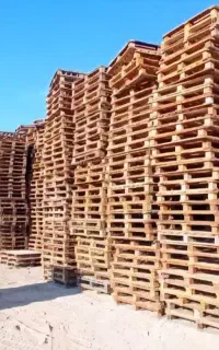 پالت چوبی و پلاستیکی و صندوق نو و دست دوم