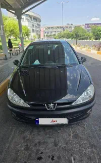 پژو 206 تیپ 5 مدل 97 کم کارکرد