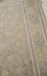 فرش طلاکوب  ۱۲۰۰ شانه کاشان
