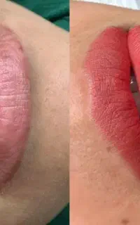 شیدینگ لب رژلب دائم  میکروبلیدینگ ابرو