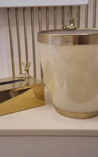 ست پذیرایی شیک کلمن و جای دستمال و سطل میوه