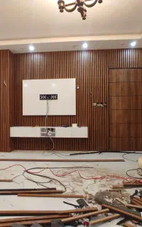 نصب قرنیز دیوار کوب ترمو سقف کاذب