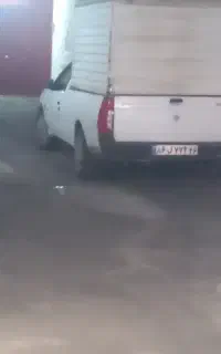 راننده برای پخش تخم مرغ