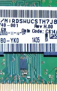 رم ۴ گیگ سامسونگ  ddr3L 1600