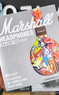 هدفون بلوتوثی برند Marshall (اصلی) رم خور ایرپاد