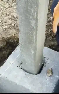 پایه بتنی فنس و انگور
