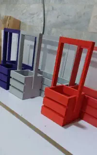 باکس چوبی گل
