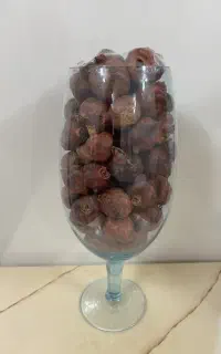 جام شیشه ای انار