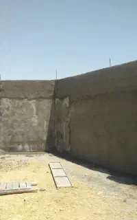 پلاستر. بدنه و سقف.