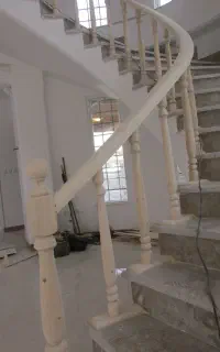 راه پله چوبی
