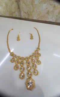 نیم ست طلا کم اجرت