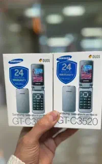 گوشی تاشو سامسونگ c3520 ساده با ضمانت رجیستری