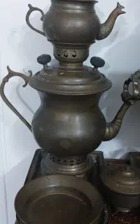 سماور شکاری با سرویس