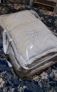 روتختی مخمل با گل گیپور