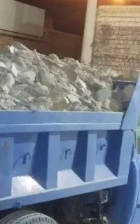 حمل نخاله با نیسان و توزیع مصالح ساختمانی