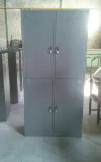 کمد لباس فلزی فروشگاه حامد