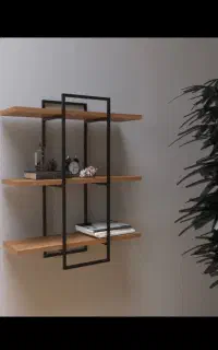 شلف و کتابخانه دیواری و رومیزی