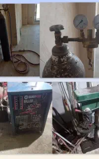 موتور جوش مسی هوابرش کامل دریل پایه دار
