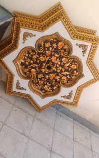 قاب دور لوستری