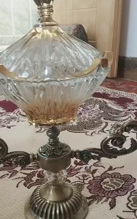 سرویس پزیرایی 28تیکه طلا کوب مناسب جهزیه دختر