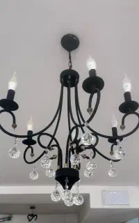 لوستر مشکی شیک