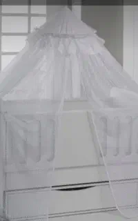 پشه بند تخت کودک  سایز بزرگ نو