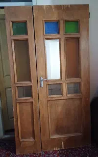 فروش درب چوبی دو لنگه