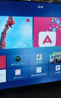ال ای دی ۵۸جی پلاس هوشمند. فورکی