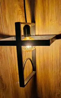 لوستر مینیمال چوبی