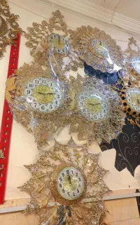 ساعت دیواری برنز آنتیک برنجیان