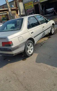 پژو 405 نقره ای دوگانه کارخانه